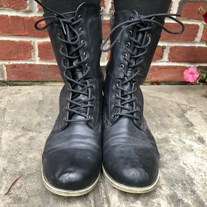 Madden Girl Combat boots